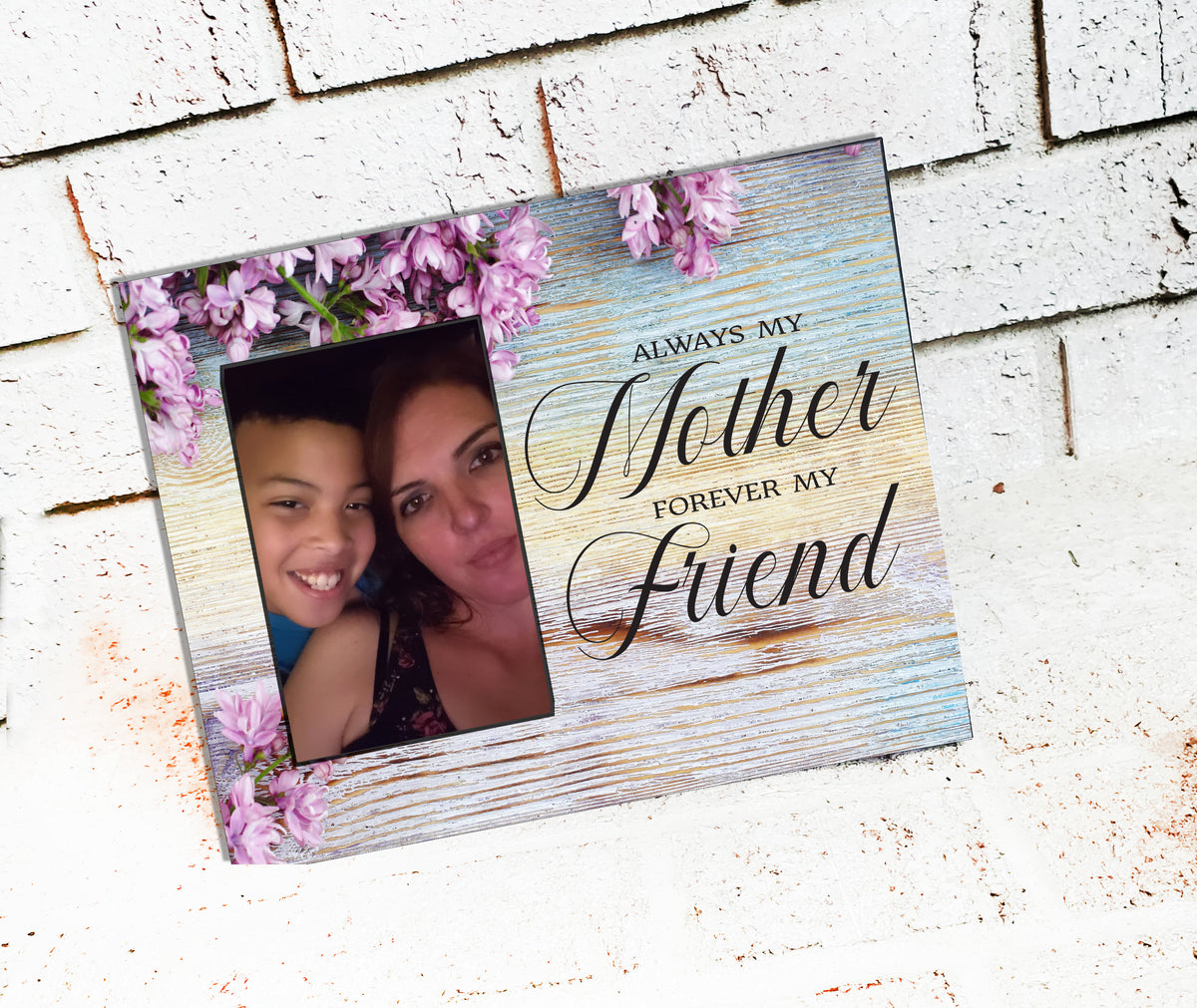 Always my mother, Happy Mother's Day, Best Friend Picture Frame, Gifts –  GlitterGiftsAndMore