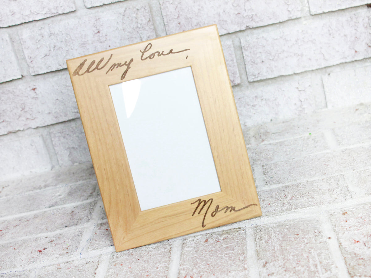 Handcrafted Wooden Frame 4x6 - White | Our Green House