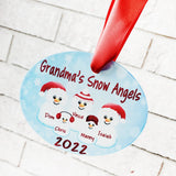 Grandma's Ornament, Personalized Grandma Ornament, Grandkid ornament