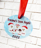 Grandma's Ornament, Personalized Grandma Ornament, Grandkid ornament