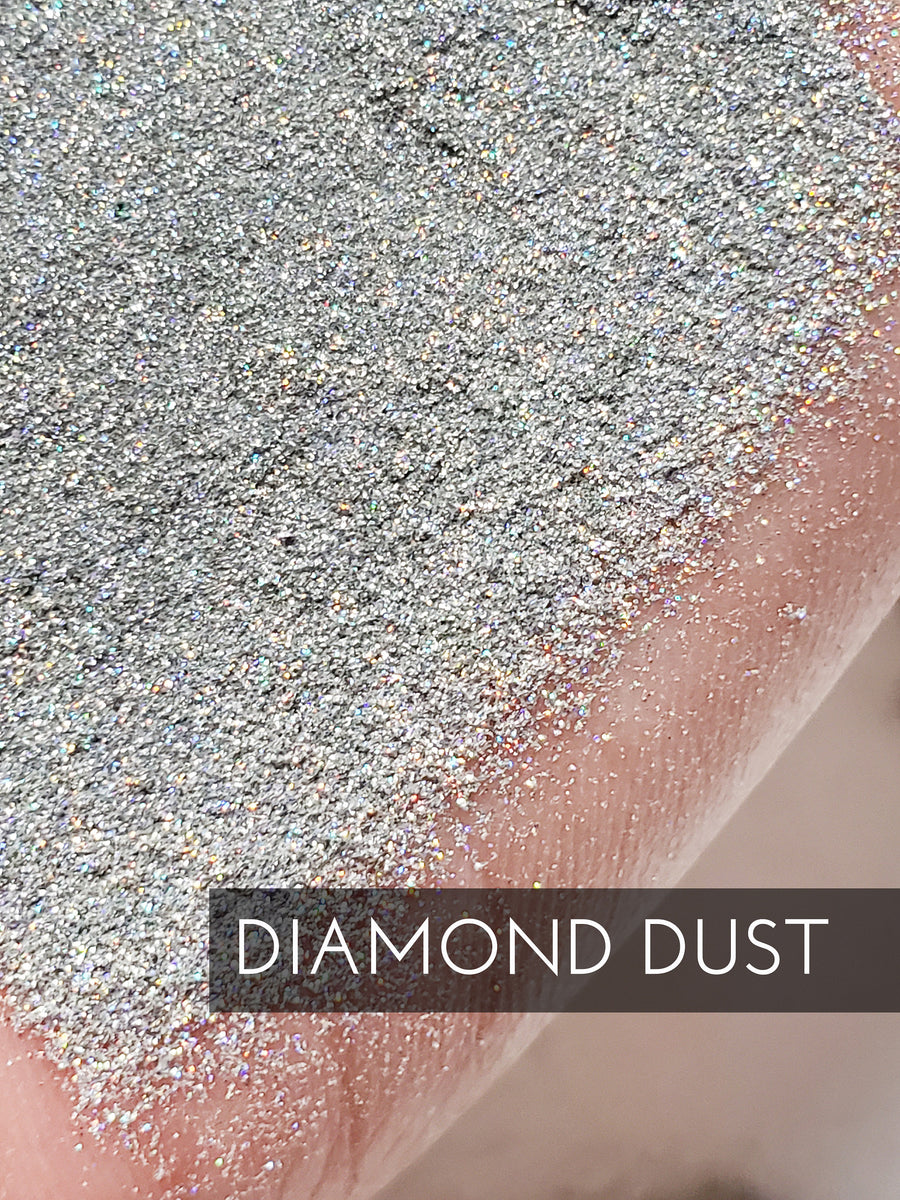 Diamond Dust Holographic super fine glitter hex poly, powder glitter f –  GlitterGiftsAndMore