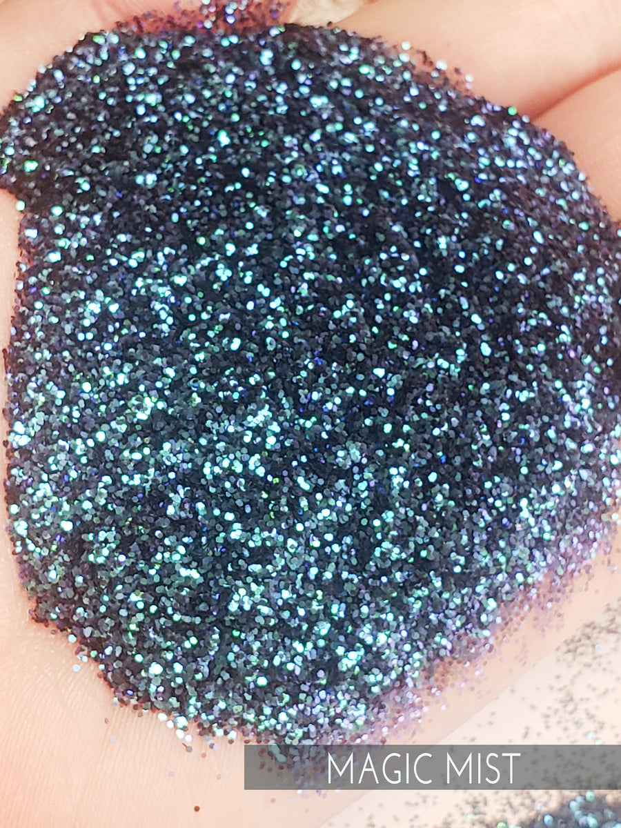 Navy Glitter .015 hex poly glitter, affordable Navy Neptune