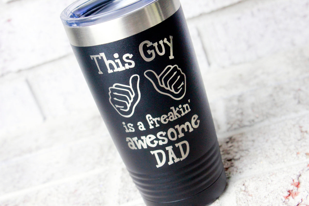 Best Mechanic Dad Ever Nutrition Fact Father's Day Stainless Steel Tumbler  Gift For Dad - Banantees
