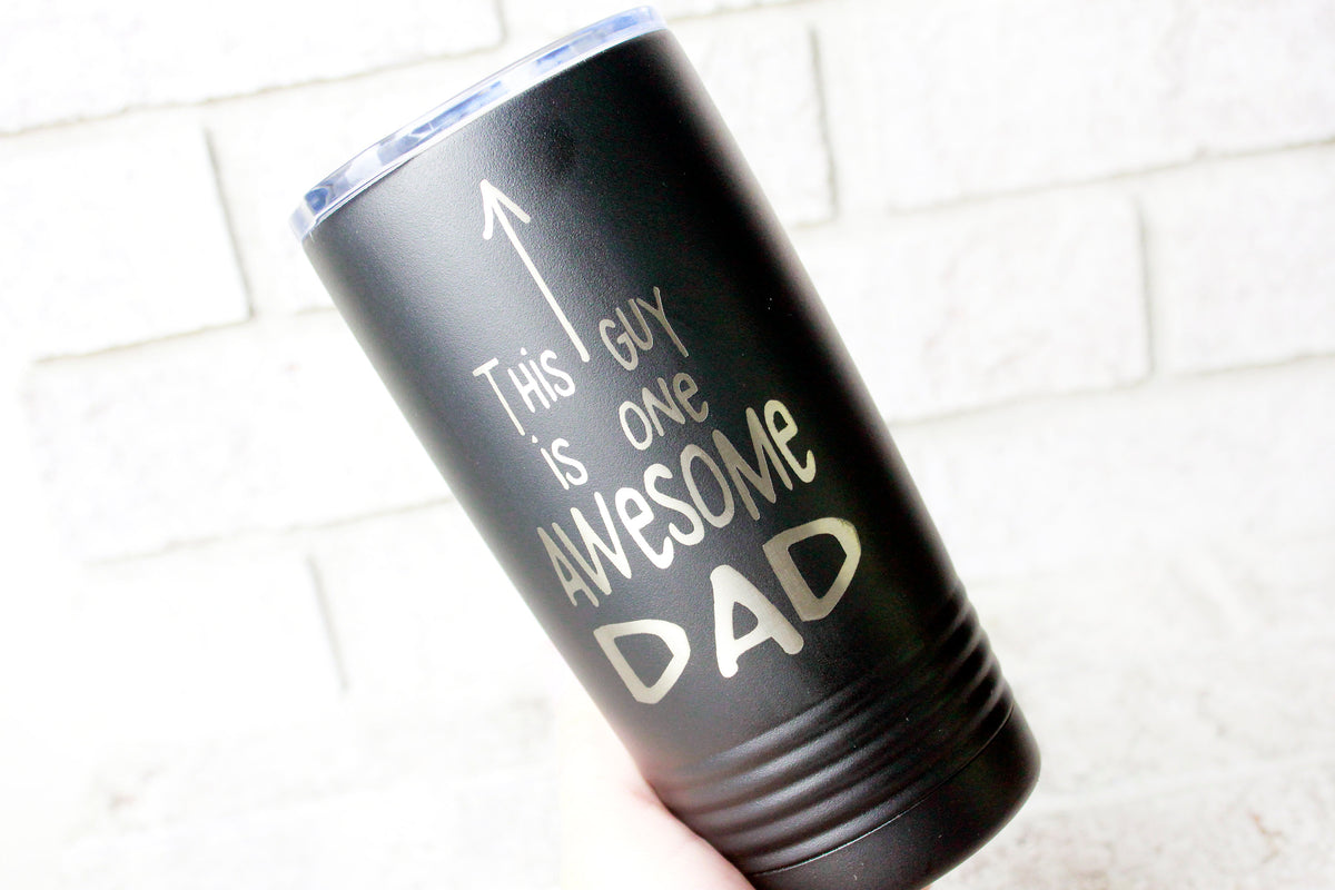 Customized Tumblers for Men Laser Engraved With Name, Logo, Photo  Personalized Coffee Mug for Father Gift for Him Dad Thermos Boss 