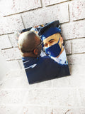 Photo on Wood, 8x10 graduation photo, custom picture item, Picture on Wood, Graduate memento, Keepsake with picture, Class of Photo keepsake