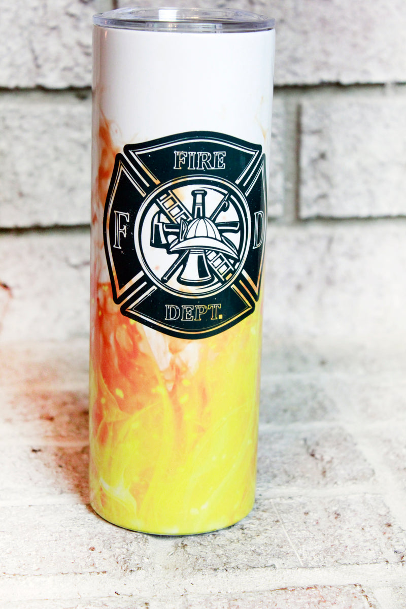 Firefighter Smoke Tumbler - Tumblers for Men – Vinyl Chaos Design Co.