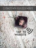 Custom NFC Tap-to-Website Keychain | Share Your Business Instantly