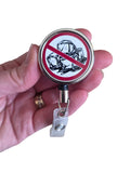 Anti-ICE Minneapolis Protest Badge Reel – Constitutional Rights Solidarity ID Holder