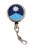 Minneapolis Solidarity Badge Reel – Constitutional Star Retractable ID Holder – Civic Pride Statement Accessory