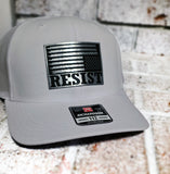 Resist Anti MAGA trucker hat - peaceful Protest white baseball hat - Protect the Constitution