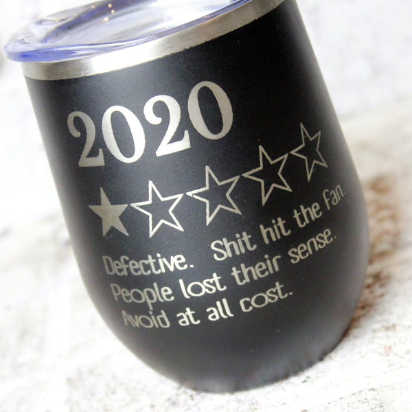 2020 wine tumbler, insulated wine tumbler with straws, 2020 zero stars, do not recommend, fucking bullshit wine tumbler