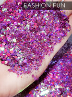Fashion fun color shift glitter, pink purple silver color shift holographic glitter, custom mix shift glitter, tumbler glitter, cup glitter