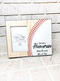Baseball Dad, Father's Day Gift, Frames for Dad, Picture frame, coaches gift, Baseball gifts, custom frame, youth sports,