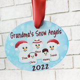 Grandma's Ornament, Personalized Grandma Ornament, Grandkid ornament