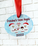 Grandma's Ornament, Personalized Grandma Ornament, Grandkid ornament