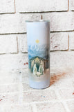 Oh Holy Night 20 Ounce Nativity scene with Straw, Silent Night Holy Night, Christmas Tumbler, Christian Tumblers, Christmas A Savior Is Born