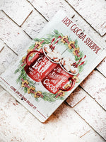 Hot Cocoa Christmas Mug Sign, Coffee Bar sign for Christmas, hot chocolate bar, metal sign, christmas decorations, hot cocoa bar signs