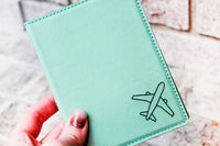 Passport cover, Travel gift ideas, Luggage accessories, retirement gift, honeymoon luggage, Passport wallet, travel purse, passport sleeve