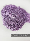 Lovely Lilac fine glitter, polyester tumbler making glitter, quality glitter supplies, light purple glitter for cups, lilac purple glitter