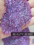 Beauty Berry purple polyester glitter, .015 hex glitter, fine purple glitter for tumblers, affordable and fast glitter for tumblers, poly