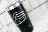 We the people Constitution Tumbler, Laser engraved patriotic tumblers, gifts for him, insulated travel tumbler, stainless steel gift for dad