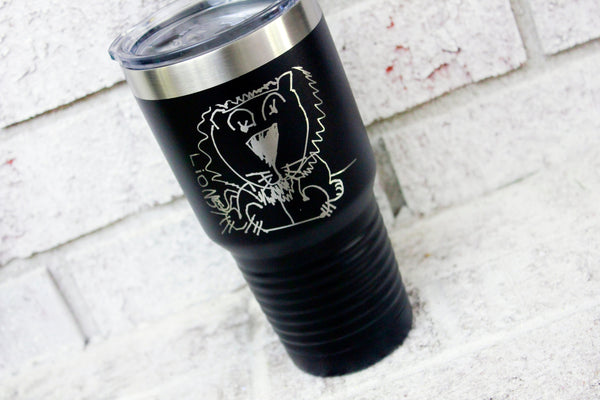 Best Grandpa Ever Personalized Engraved YETI Tumbler - Father's