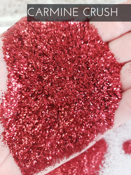 Fatal Attraction - Glitter - Red Glitter - Red Holographic Chunky
