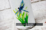 dragon fly Waterslide decal, Clear waterslide images, Single dragon fly image for glitter cups, Dragon fly glitter cup, DIY glitter cup