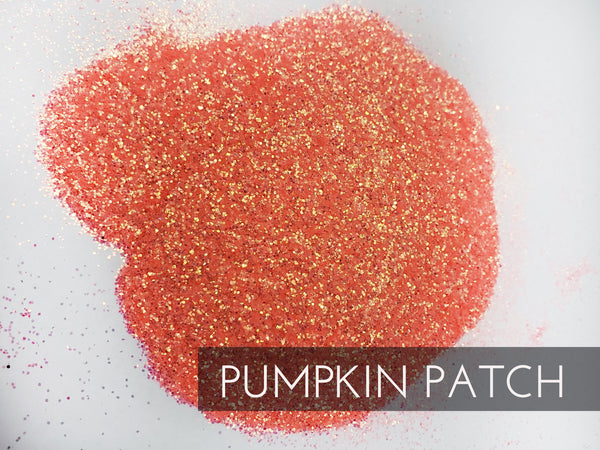 Pumpkin Patch .015 iridescent glitter, tumbler making glitter