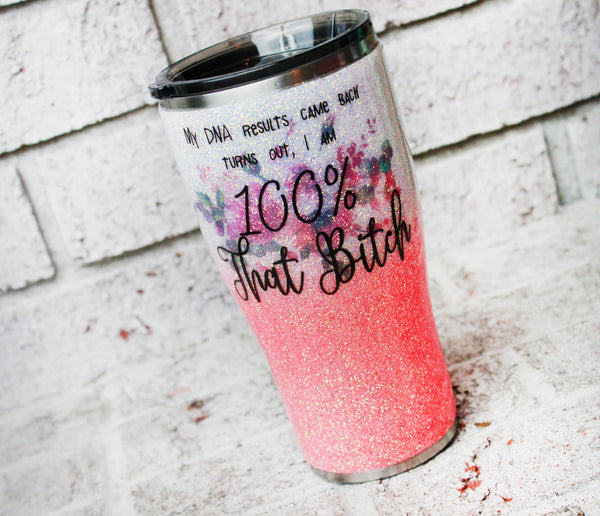 Dignity and Strength glitter tumbler, 30 ounce skinny tumbler, custom  glitter cup, bridal party gift, Strong women gift idea, proverbs