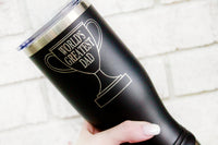 20 ounce World's Greatest Dad Pilsner Tumbler, Greatest Dad gift idea, Father Present, insulated tumbler for dad, Best dad trophy, beer gift