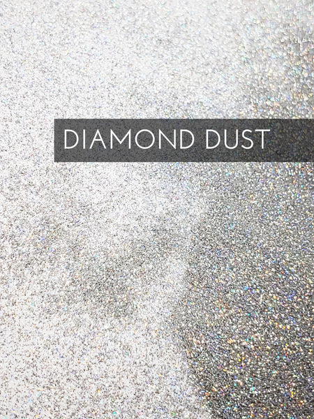 Diamond Dust Holographic super fine glitter hex poly, powder