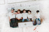 Glass Photo Plaque Custom Gift Ideas, Unique Photo Displays, Family Photo Keepsake, 4x6 Photo Stand, Picture Gift Ideas for mom, Frames