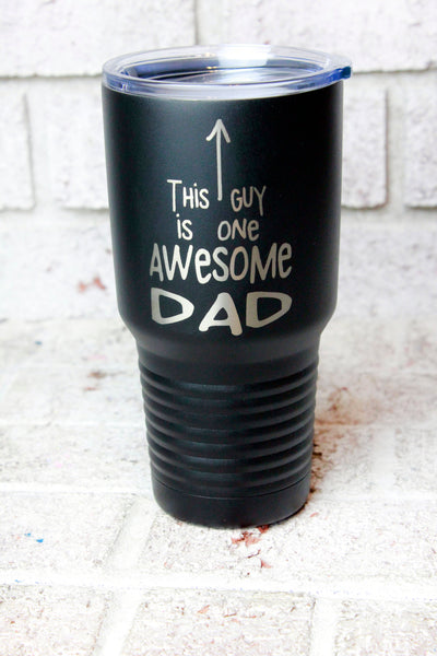 Cute Tumbler For Grandfather I Have Two Titles Dad And Grandpa And I R