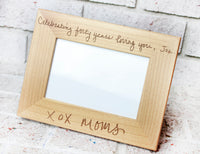 Personalized Handwriting Frames, Custom Handwritten Gifts, Memorial Keepsake, Sentimental Gifts, Custom Photo Frames, Grandparent Frame 4x6