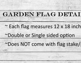 Be Kind ASL Ally Flag, Diversity garden flag, human kind yard flag, small garden flags, kindness flag, LGBTQ ally flag, equality garden flag