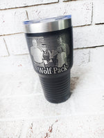 Custom Photo engraved tumbler, Grandparent gift idea, Photo keepsake gift, Father's day tumbler with picture, insulated tumbler, men gift