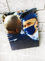 Photo on Wood, 8x10 graduation photo, custom picture item, Picture on Wood, Graduate memento, Keepsake with picture, Class of Photo keepsake