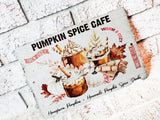 Pumpkin Spice Autumn Metal Sign, Coffee Bar sign for fall, hot chocolate bar, metal sign, Fall signs home decor, autumn harvest coffee sign