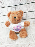 Prayer Bear Custom teddy, pray on it, over it, through it, Confirmation gifts for her, girl gifts for confirmation, custom plush bear