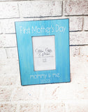 First Mother's Day Frame, Mommy and Me picture frame, mom and son frame, Mother's Day gift, Personalized Frame, Custom Picture Fame