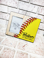 Softball Coach Gifts, End of season softball gift, you believed in us, Ballers, Personalized frame, custom frame with words, softball mom