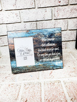 Memorial Picture Frame, Memorial Keepsake, Loss of a loved one, Pet loss keepsake, When tomorrow comes, Close at heart quote, in memory