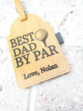 Golf Gifts for Him, Custom Gifts for Dad, Golf Enthusiast Gifts, Custom Golf Tag, Golf Accessories, Personalized Golf tag, Tee Holder Tag