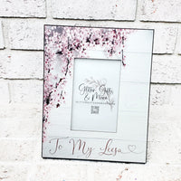 Anniversary Gift, Anniversary Photo frame, Mommy & me frame, Personalized frame for her, baby girl frame, frame with name, personalized gift