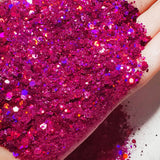 So Smitten Pinksih purple custom mix glitter, Pink Purple color holographic glitter, custom mix holo glitter, tumbler glitter custom mix