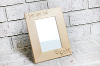 4x6 custom handwriting frames, custom photo frames, picture frame gift ideas, handwriting memorial gifts, Picture Frame gifts